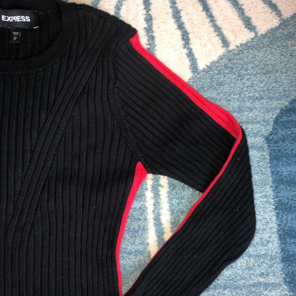 EXPRESS Ribbed Dress - Picture 2 of 5